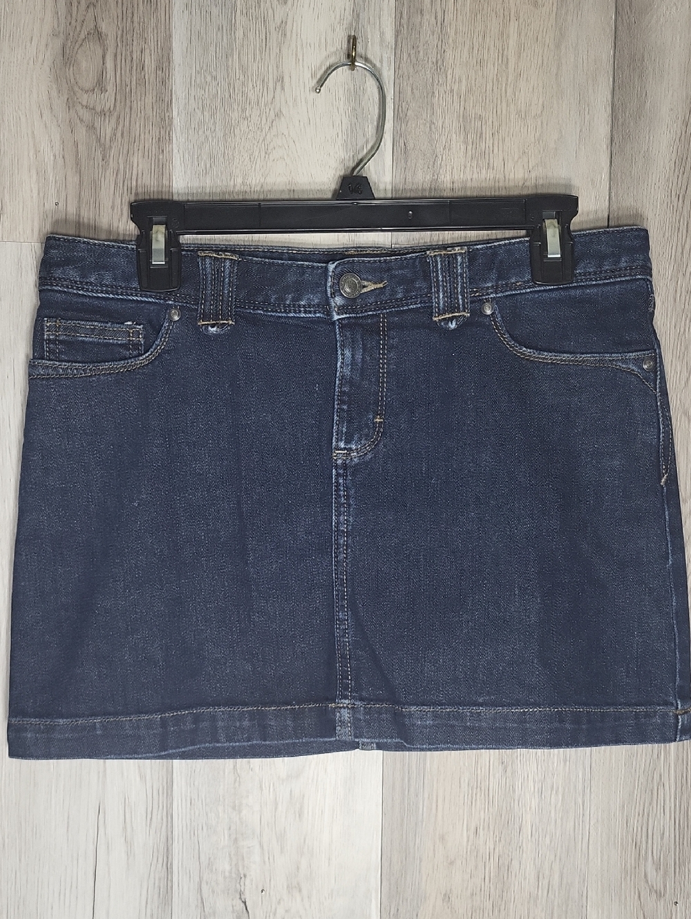 Patagonia Size 8‎ Denim Mini Skirt Organic Cotton A-Line Casual Outdoor Gorpcore